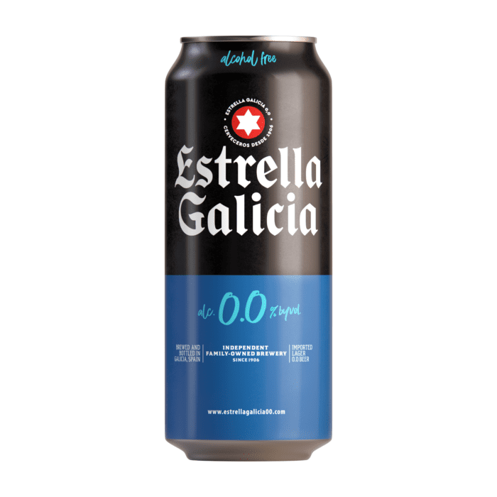 Cerveza Estrella Galicia Lata