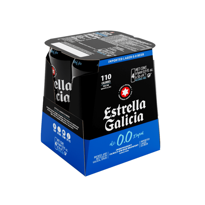 Cerveza Estrella Galicia Latas